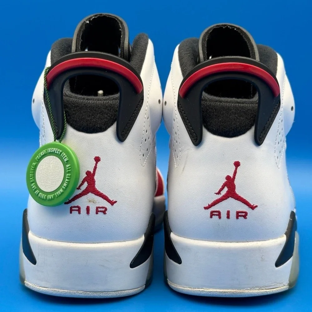 Jordan Air Jordan 6 Retro Carmine 384664-160 Size 11 12.5W